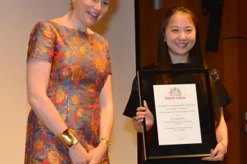 Congratulations to Dr Jingjing Zhu (Institut de Duve -UCLouvain), laureate of the Baillet Latour Biomedical Award 2024!
