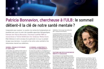 Visages de la recherche : Patricia Bonnavion, du sommeil aux addictions