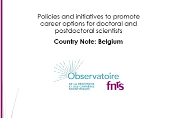 Publication d'une nouvelle Note de l'Observatoire du FNRS