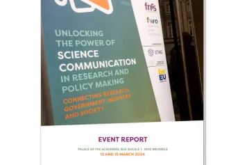 Rapport complet de la conférence « Unlocking the Power of Science Communication in Research and Policy Making »