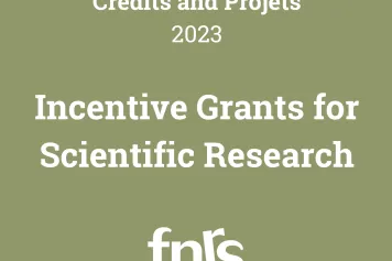 Results of the call Credits and Projects : Incentive Grants for Scientific Research 