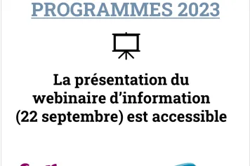 Webinaire d’information WELBIO : la présentation est disponible !