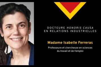 Isabelle Ferreras, nouvelle docteure honoris causa de l'Université Laval