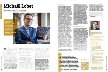 Félicitations à Michael Lobet, nouveau Chercheur qualifié FNRS à l'Université de Namur