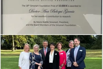 Félicitations à Ana Beloqui pour le 18ième Simonart Foundation Award