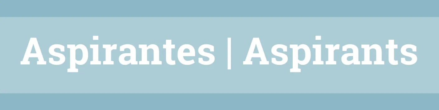 Aspirantes et Aspirants - Résultats de l’appel Bourses et mandats 2024