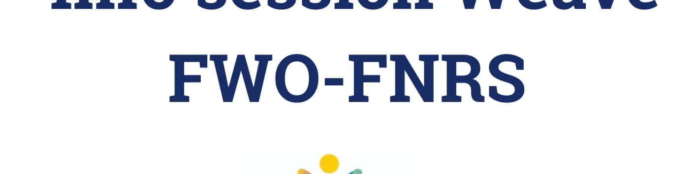 Info-session Weave FWO – FNRS