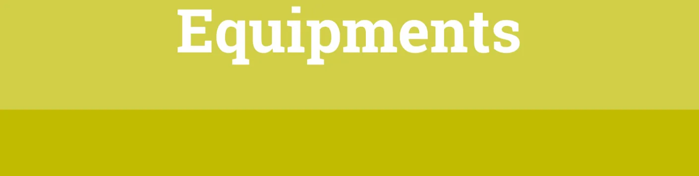 Results of the call Credits and Projects 2024 : Equipments